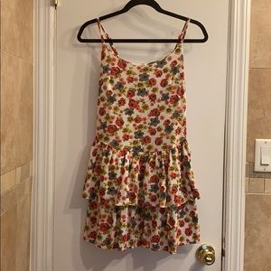 Kimchi Blue floral mini dress